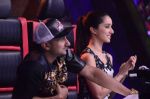 Shraddha Kapoor, Yo Yo Honey Singh on the sets of RAW Stars on 24th Sept 2014
